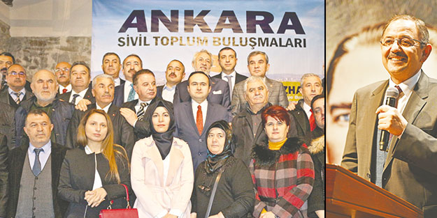 489 dernekten Mehmet Özhaseki’ye tam destek