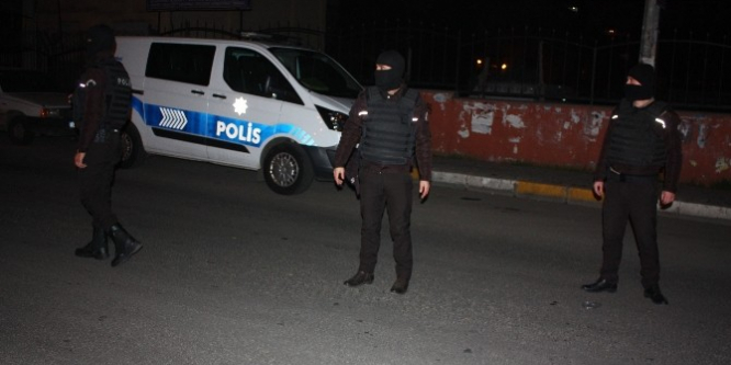 Asayiş uygulaması yaptılar