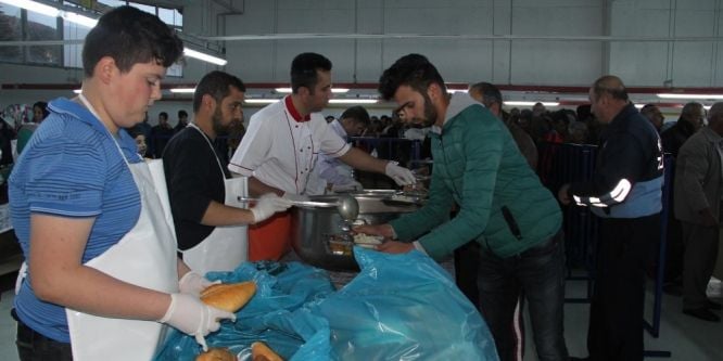 Nevşehir’de ilk iftar heyecanı yaşandı