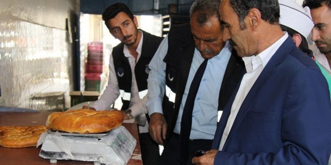 Başkale’de fırın denetimi