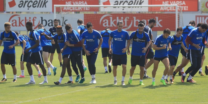 Trabzonspor, Atiker Konyaspor maçı hazırlıklarını sürdürdü