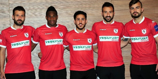 Samsunspor 5 futbolcuyla sözleşme imzaladı