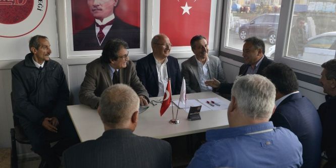 Başkan Ataç, mermercilerle bir araya geldi