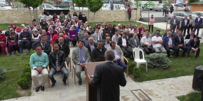 Kursiyerler el emeklerini sergiledi