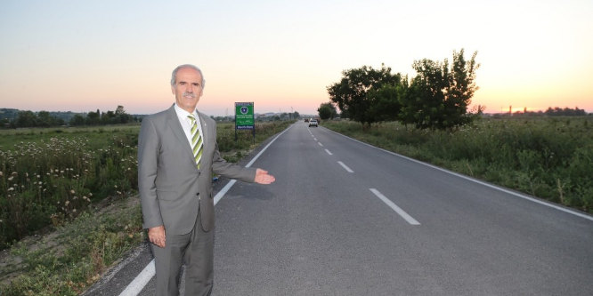Köy yollarına büyükşehir eli