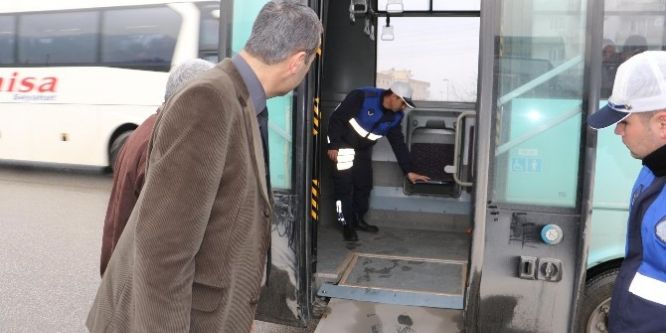 Toplu taşımaya sıkı denetim uygulanıyor
