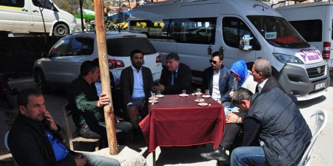 Ayvacık’ta AK Parti’den referandum ziyareti