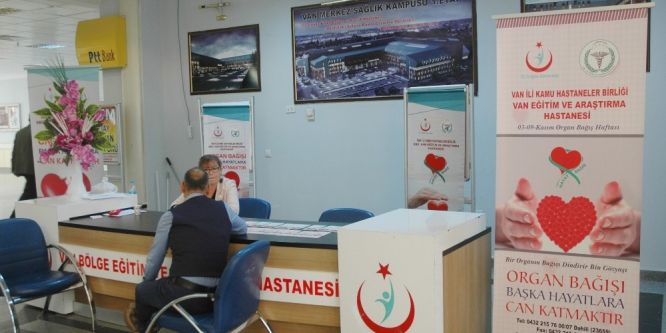 Van’da organ bağışı çalışması