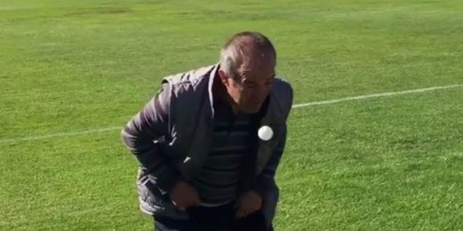 Samsunsporlu futbolculardan eşek şakası