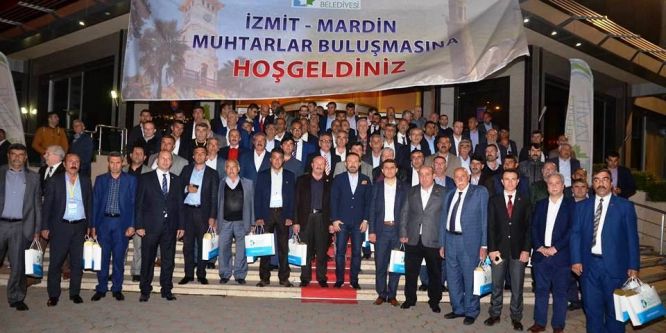 Başkan Doğan Mardinli muhtarları ağırladı
