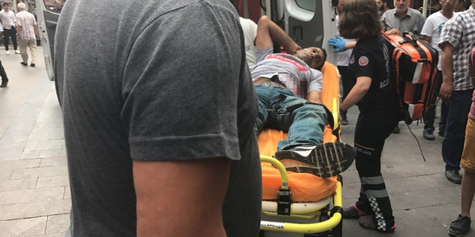 Torbacı olduğu iddia edilen şahsa kafede silahlı saldırı
