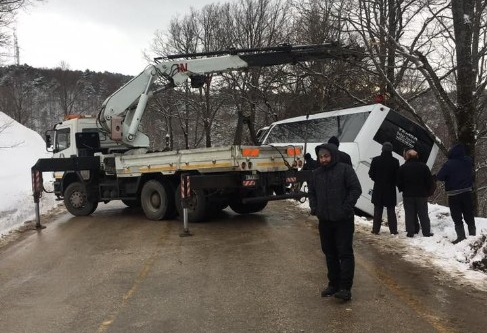 Uludağ’da büyük faciadan dönüldü