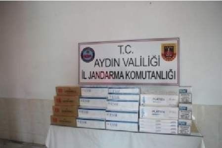 Şüpheli araçtan 170 karton kaçak sigara çıktı