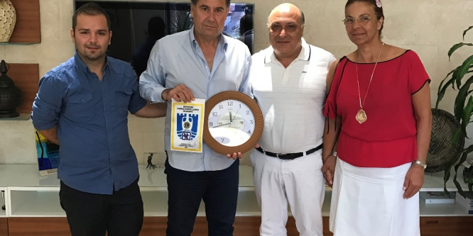 Turgutreis Lions Kulübünden Başkan Kocadon’a ziyaret