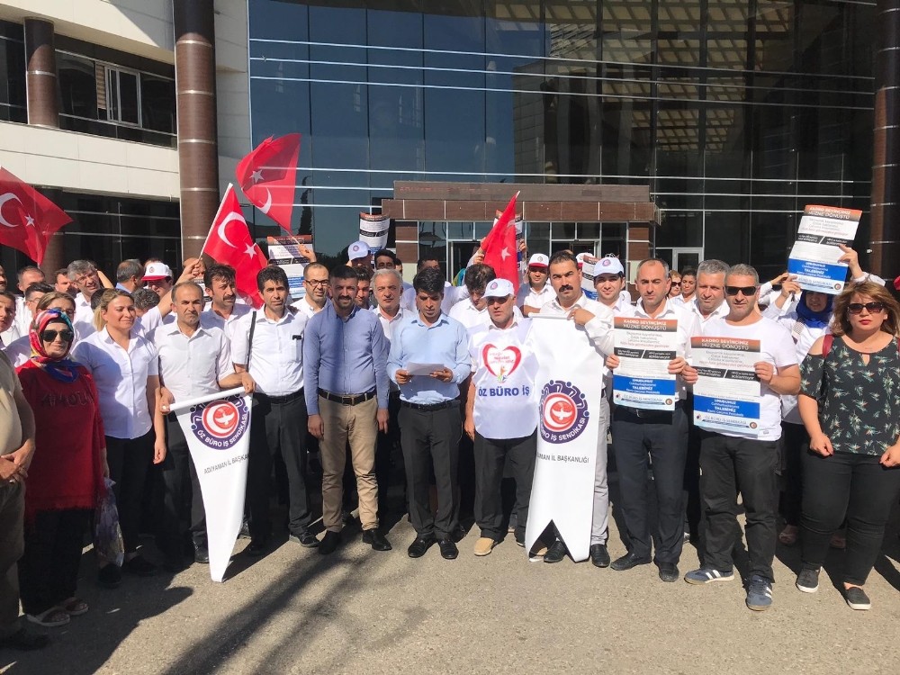 4D’li işçiler mali ve özlük haklarını İstedi 