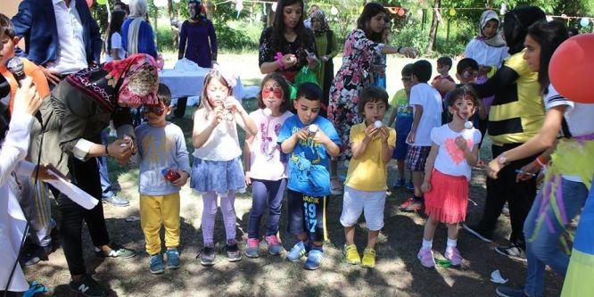 Harran Üniversitesi'nde geleneksel çocuk şenliği