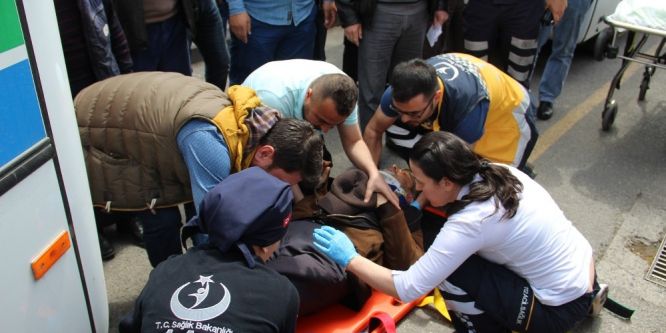 Otobüsün çarptığı yaşlı adama eşinden şok tepki!