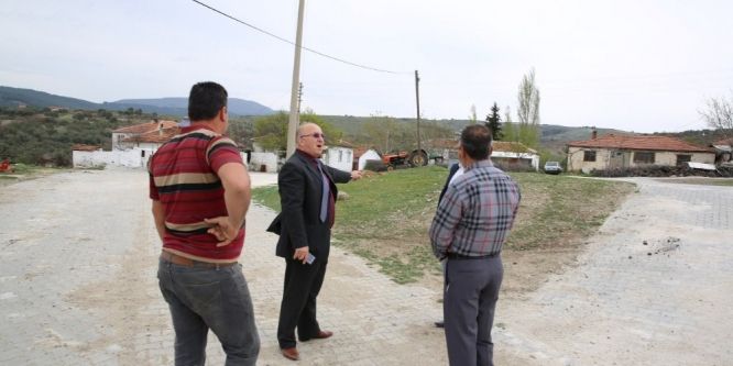 Alacalar’a 27 bin metrekarelik parke taşı