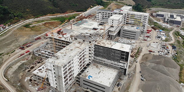 4’te 1’i tamamlandı! Dev eserde sona doğru