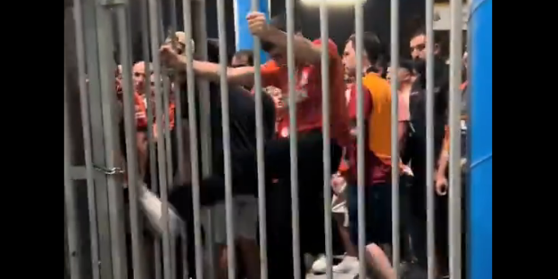 5-0'lık skor sonrası stattan çıkarılmayan taraftar çok sert tepki gösterdi