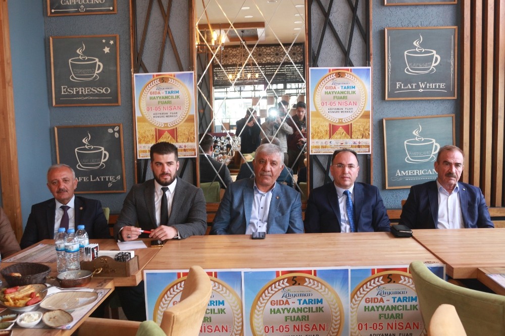 5. Adıyaman Gıda Tarım ve Hayvancılık Fuarının tanıtım toplantısı yapıldı 