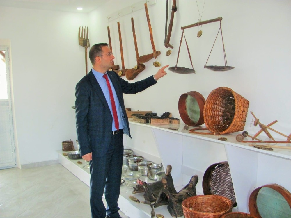 5 ayda toplanan 500 parça eşya ile müze kuruldu 