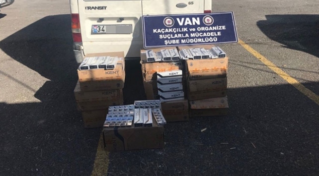 5 bin 500 paket kaçak sigara ele geçirildi