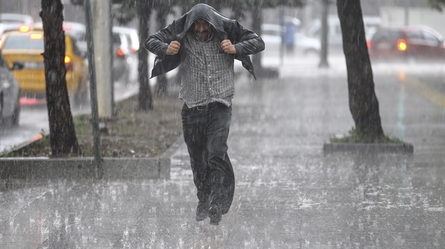 5 ile yağış uyarısı