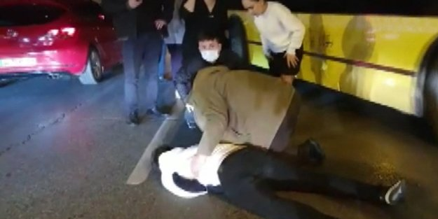 5 metreden yere çakıldı