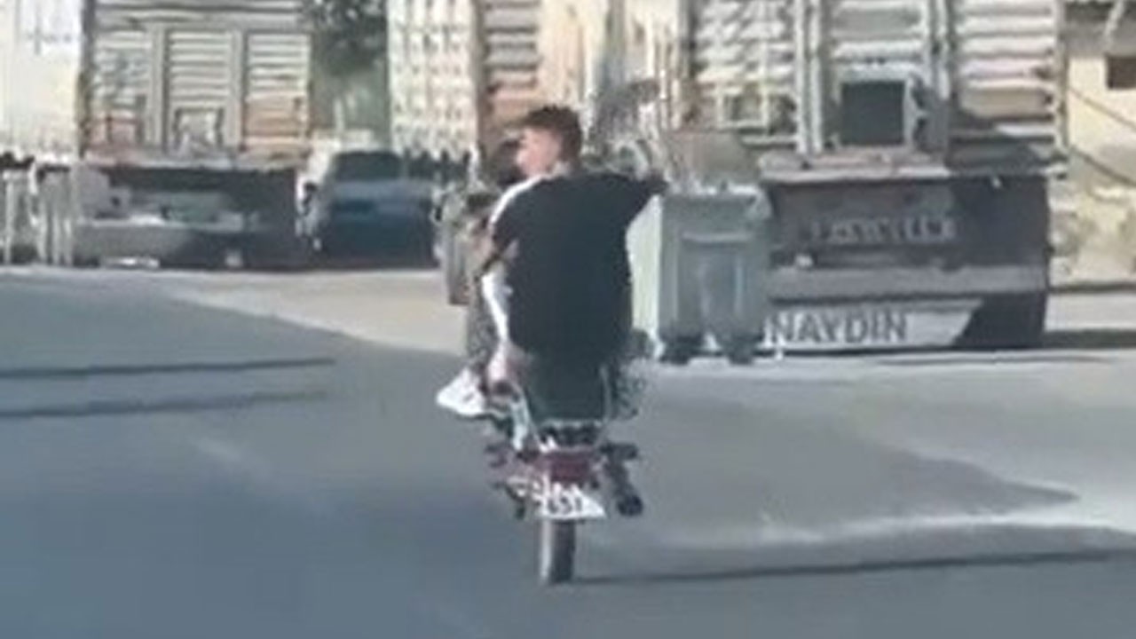 5 saniyelik şov yaptı 21 bin tl ceza yedi