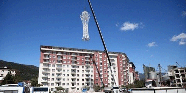 5 tonluk paratoner böyle indirildi