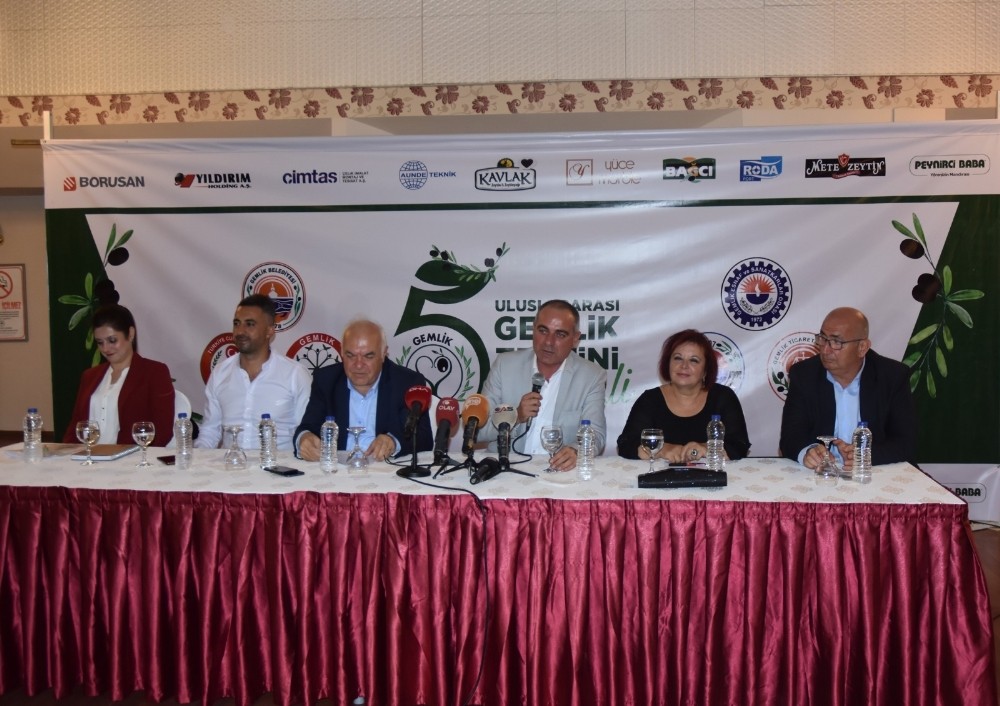 5. Uluslararası Gemlik Zeytini Festivalinin bu seneki teması ’kadın ve zeytin’ 