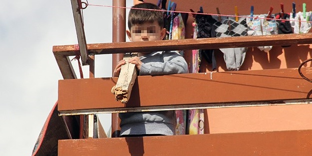 5 yaşındaki çocuğa haciz şoku!