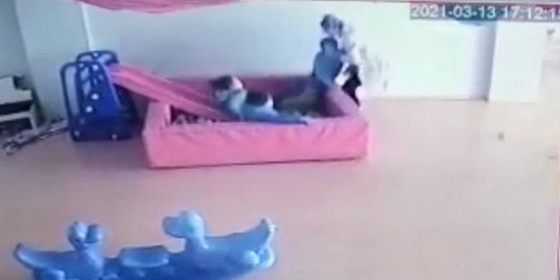 5 yaşındaki çocuğa öğretmeninden darp!