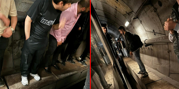 5 yıl daha bu görüntülere devam! Yine metro yine tünelde yolculuk
