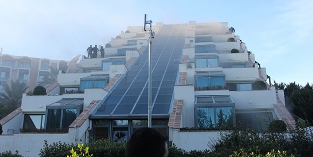 5 yıldızlı otelde yangın