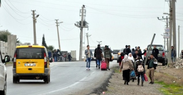 50 bin kişi evini terk etti
