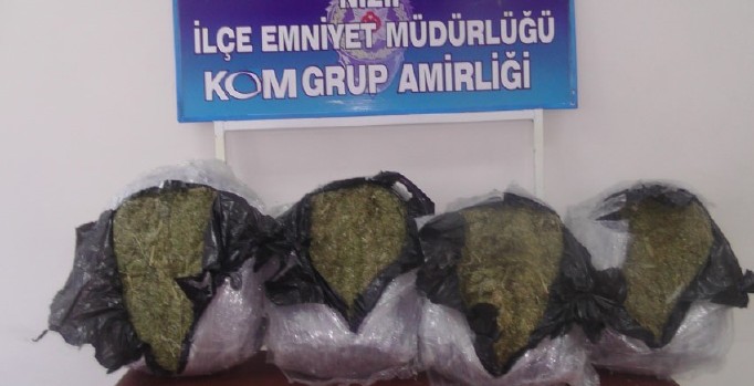 50 kilo uyuşturucu ele geçirildi