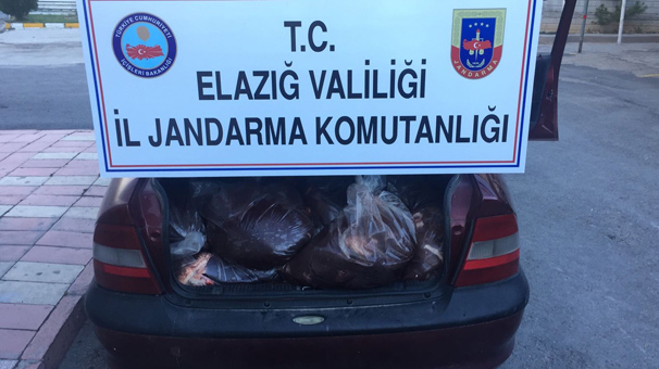 500 kilo kaçak sakatat ele geçirildi