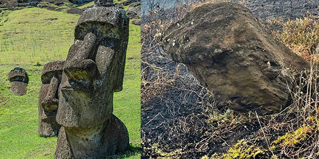 500 Yıllık Putlar Cayır Cayır Yandı