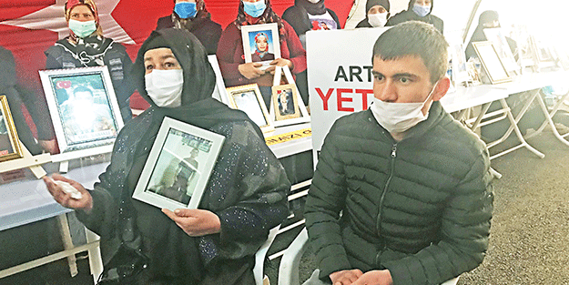 500’üncü günde evlat nöbetine 1 aile daha katıldı