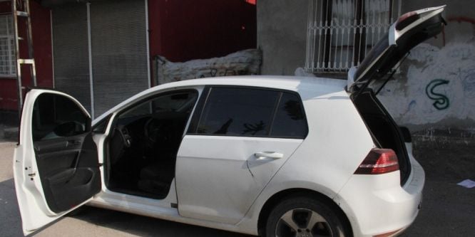 Torbacılar otomobile ateş edilerek durduruldu