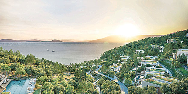 50’nci yılında bodrum’da denizle buluştu