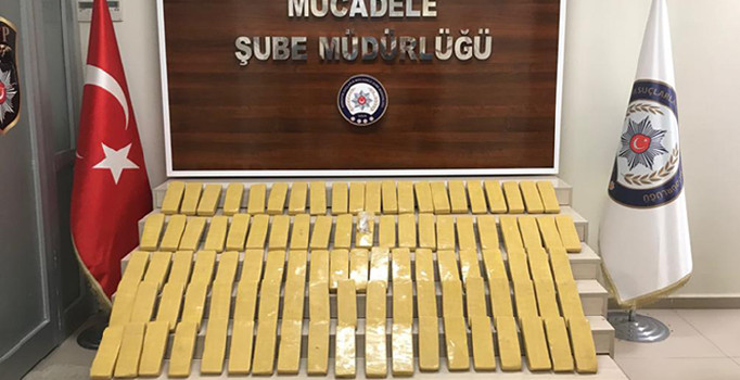 51 kilo 420 gram eroin ele geçirildi