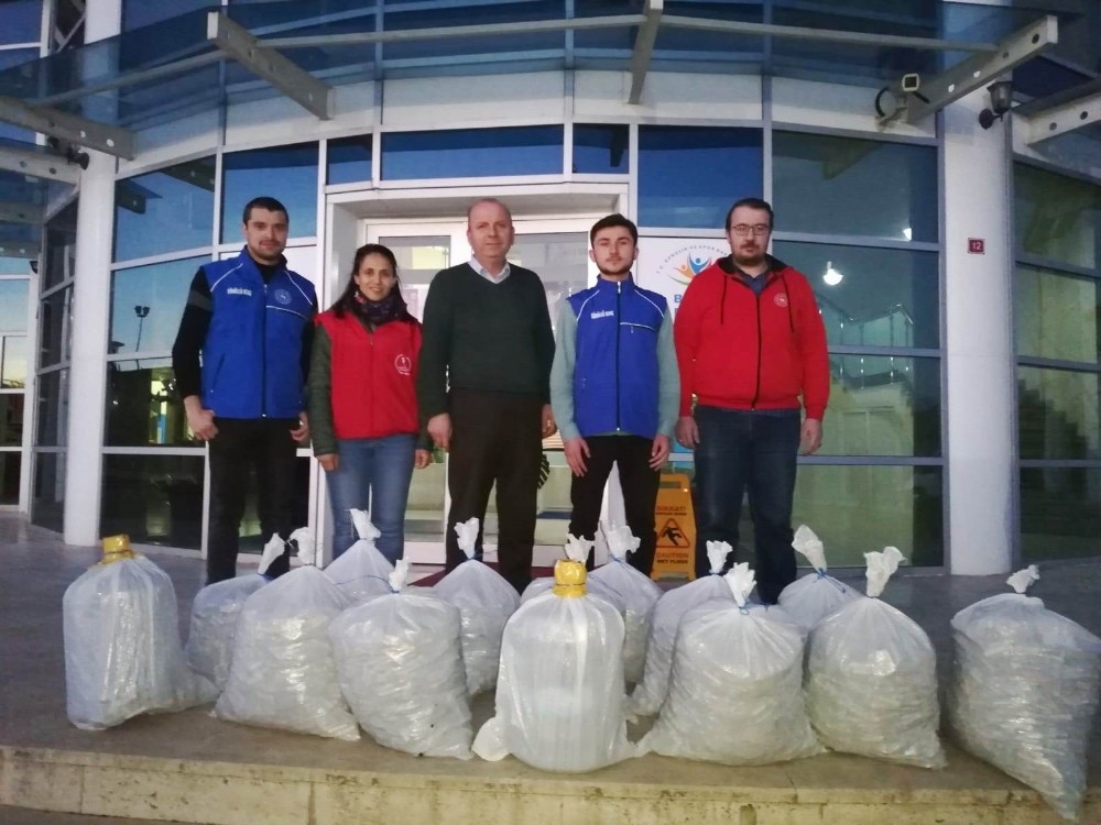 513 kilo atık pil toplandı 