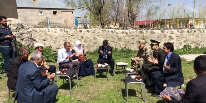 Kaymakam Kırlı’dan şehit annelerine ziyaret