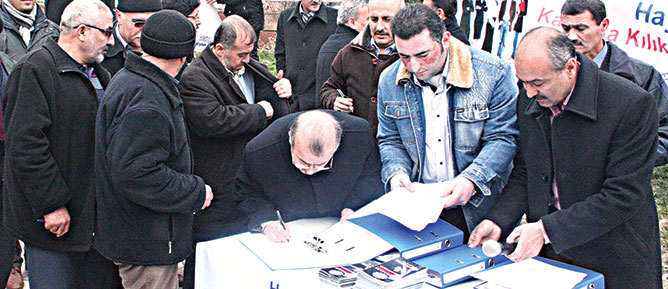 Özgürlüğe imza 7 milyonu aştı