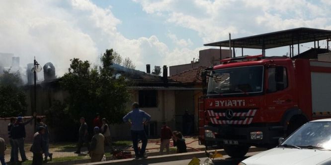 Aydın’da korkutan yangın