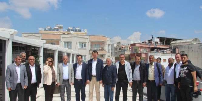 AK Parti İl Başkanı Toprak basın mensuplarıyla bir araya geldi
