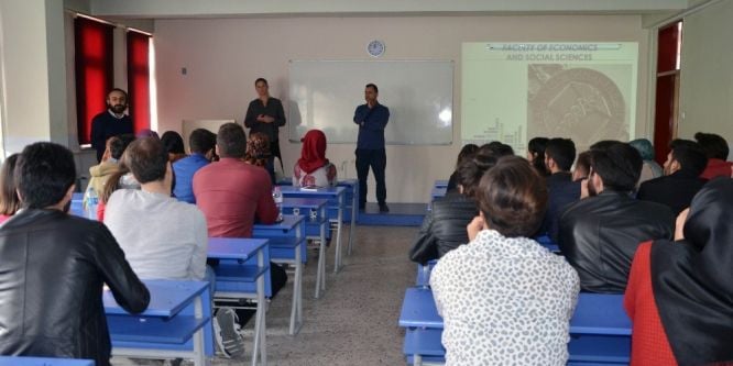Polonyalı akademisyen Bartın Üniversitesinde ders verdi